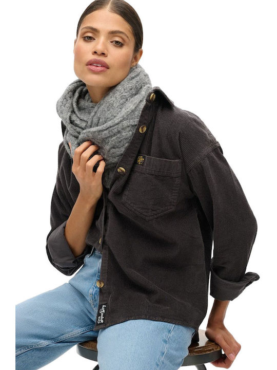 Γυναικείο Μαύρο Overshirt