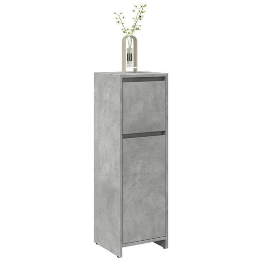 vidaXL Bathroom Cabinet L30xW30xH95cm Gray