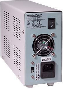 PeakTech Laboratory Power Supply with 1 Channel 60V 6A and Maximum Power 150W 6227