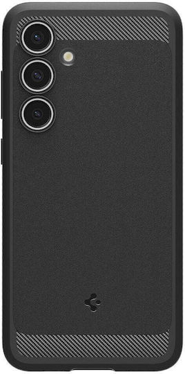 Spigen Rugged Armor Umschlag Rückseite Silikon 2mm Schwarz (Galaxy S24 FE)
