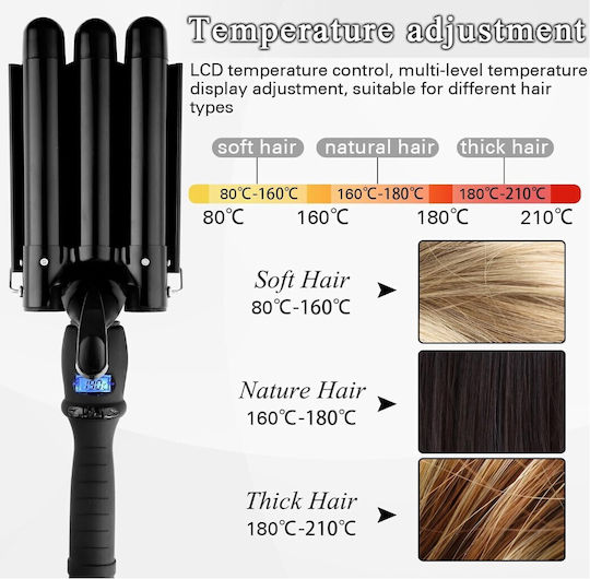 Curling Iron pentru bucle 22mm ZY1933QWS89