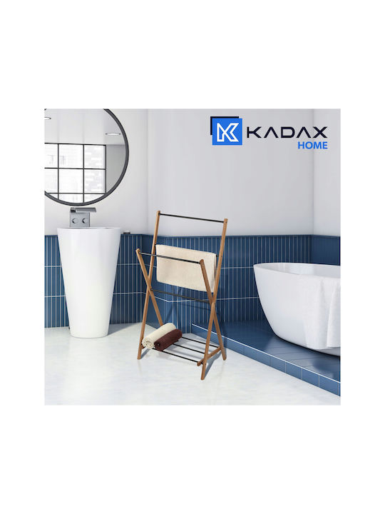 Kadax Καλόγερος Μπάνιου 4 Θέσεων Καφέ