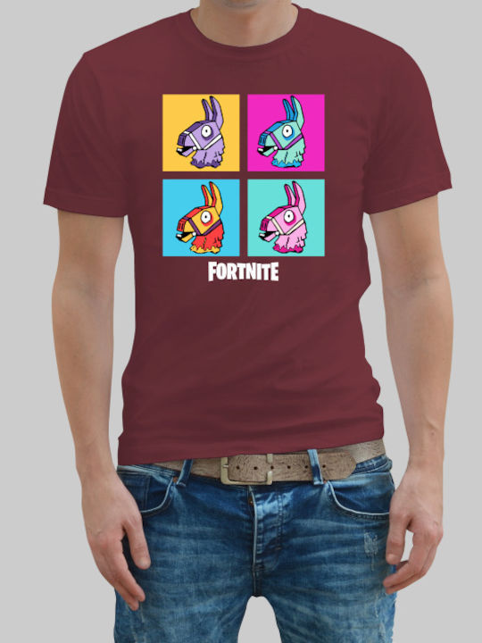 Fortnite llama t-shirt - BLACK