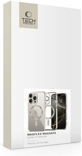 Tech-Protect Magflex Back Cover Silicon / Plastic Transparent (iPhone 16 Pro Max)