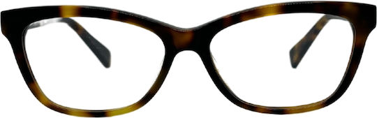 Max & Co Women's Acetate Brown Tortoise Prescription Eyeglass Frame 373 086