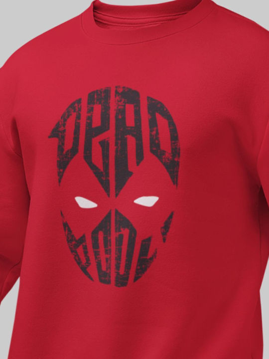 Fleece Kinder-Sweatshirt Red