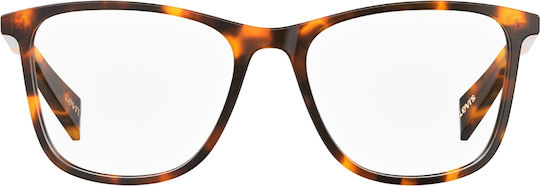 Levi's Women's Acetate Brown Prescription Eyeglass Frame LV1003 05L