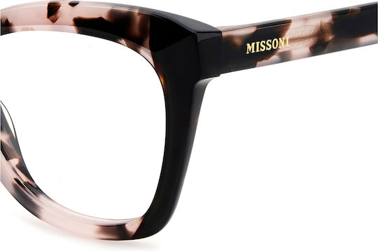 Missoni Weiblich Kunststoff Brillenrahmen Katzenauge MIS 0199 0T4
