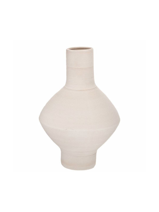 White Ceramic Vase Ø20x30cm