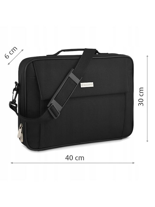Zagatto Geantă Impermeabilă Pentru Laptop 15.6" Neagră ZG639