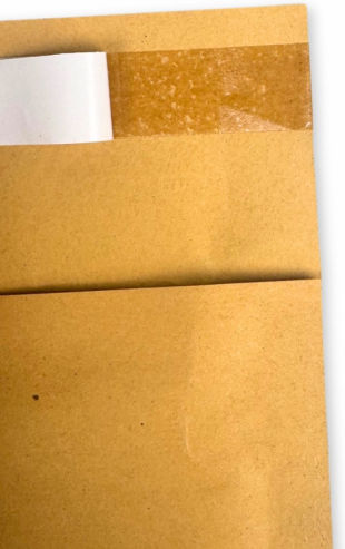 thessPACK Envelope Bag Type with Bubble Wrap 1pcs in Brown Color