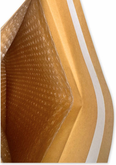 thessPACK Envelope Bag Type with Bubble Wrap 1pcs in Brown Color