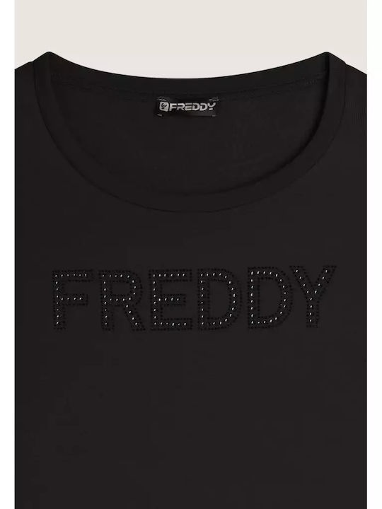 Freddy Μπλούζα Μαύρη