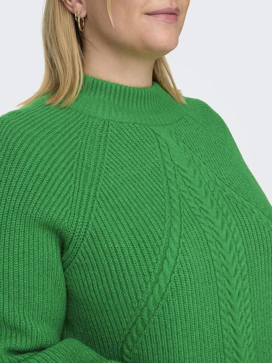 Women's Sweater Turtleneck Green