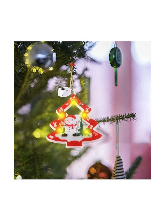 Ornament suspendat Brad Roșu Set 5buc