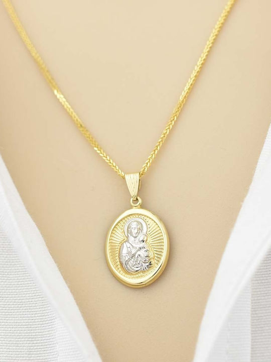 Goldjewels Κολιέ Φυλαχτό από Χρυσό 14Κ