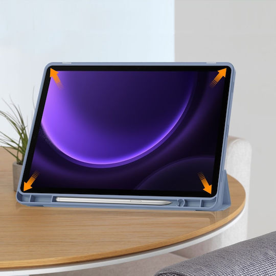 Erbord Flip Cover Durabilă Violet Samsung Galaxy Tab S9 FE