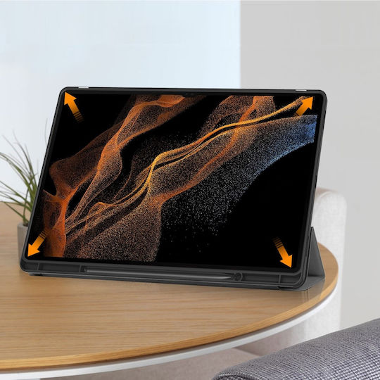 Erbord Flip Cover Durable Gray Samsung Galaxy Tab S10 Ultra
