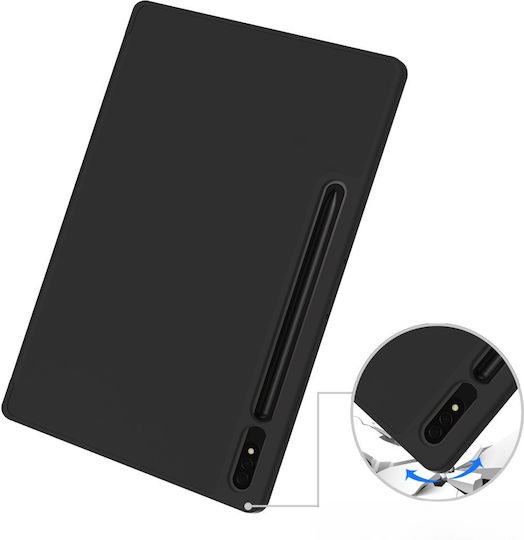 Erbord Flip Cover Dauerhafte Schwarze (Samsung Galaxy Tab S10+ Plus)