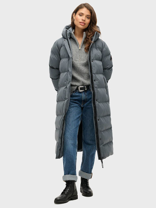 Superdry Jachetă Puffer Grey