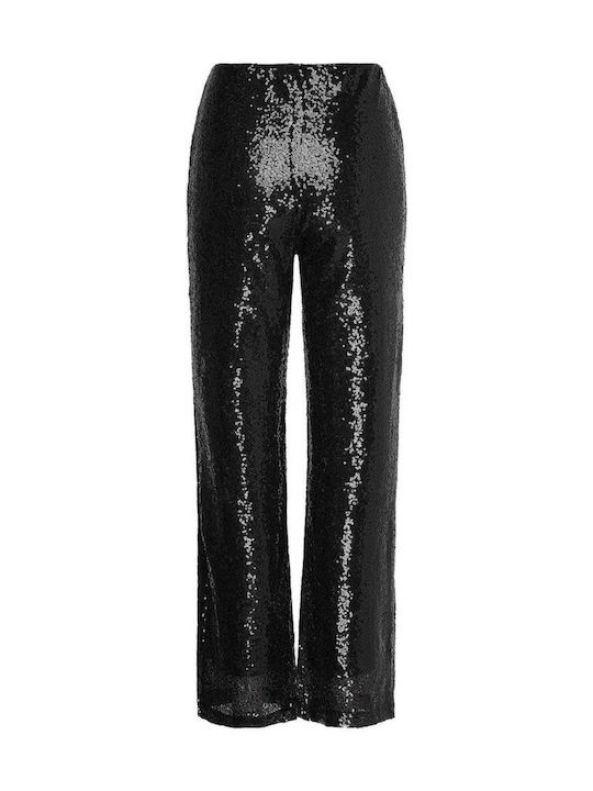 Only Women's Fabric Trousers Black