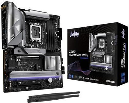ASRock Z890 LiveMixer WiFi Motherboard ATX με Intel 1851 Socket 90-MXBPE0-A0UAYZ