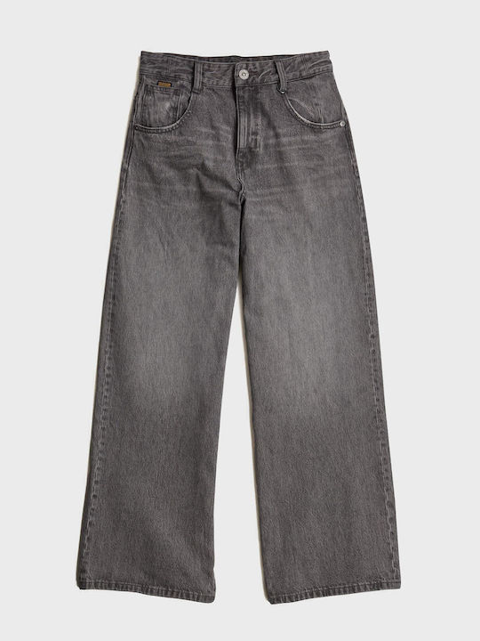 Γυναικείο Jean Παντελόνι σε Loose Εφαρμογή Black