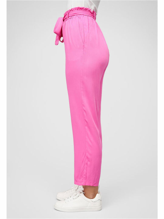 Cloud5ive Women's Fabric Trousers Fuchsia