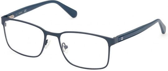 Guess Ανδρικός Μεταλλικός Σκελετός Μπλε GU50045 087