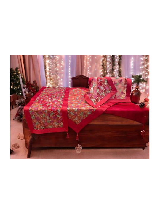 Linea Home Set Christmas Tablecloths Square 7pcs