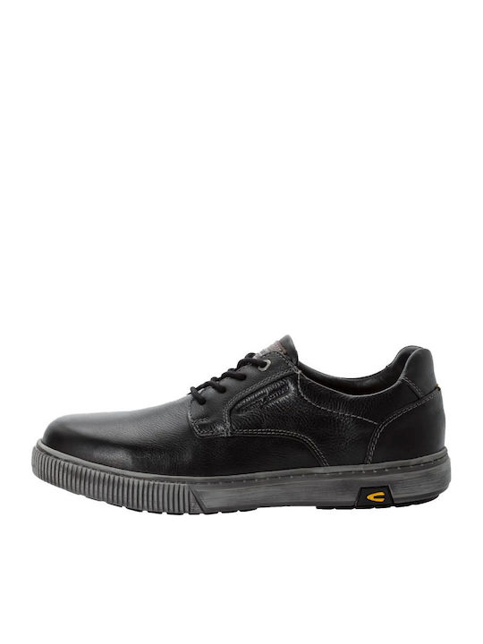 Camel Active Men's Leather Casual Shoes Black