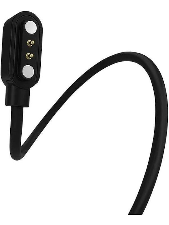Usb Charging Φορτιστής για Mi Haylou LS01, Mi Haylou LS02 Μαύρος