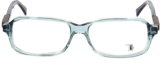 Tod's Plastic Eyeglass Frame Turquoise TO5018 087