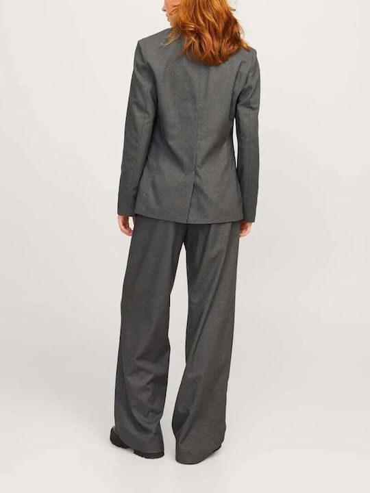 Jack & Jones Γυναικείο Σακάκι Dark Grey Melange