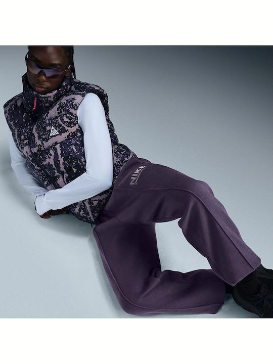 Sportswear Sweatpants Fleece Purple