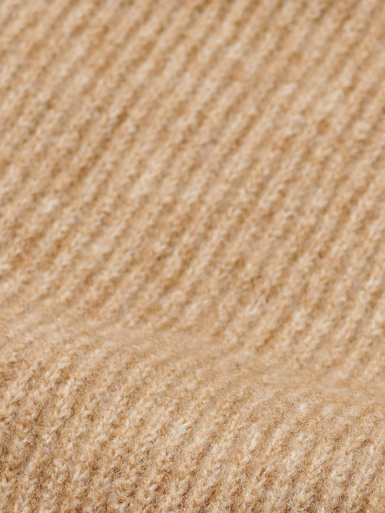 Women's Knitted Scarf Beige