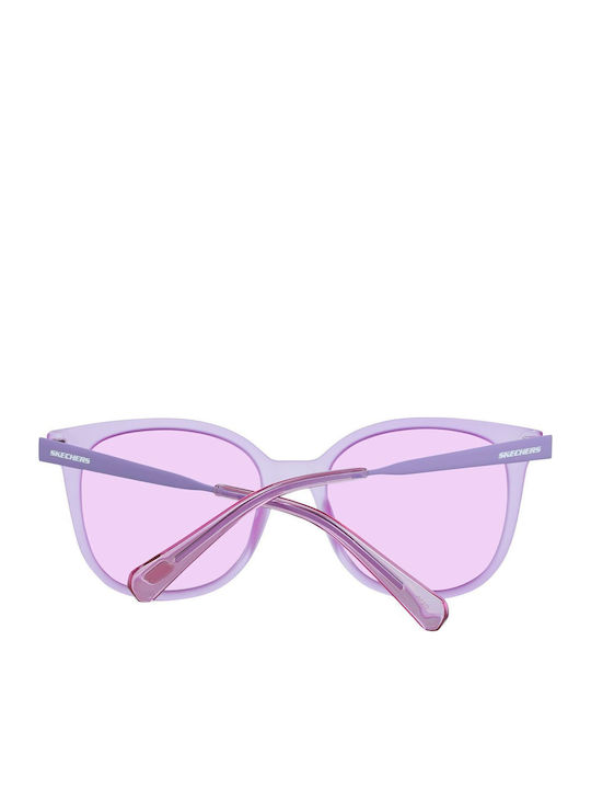 Skechers Women's Sunglasses with Purple Plastic Frame and Purple Lens SE6099 82U