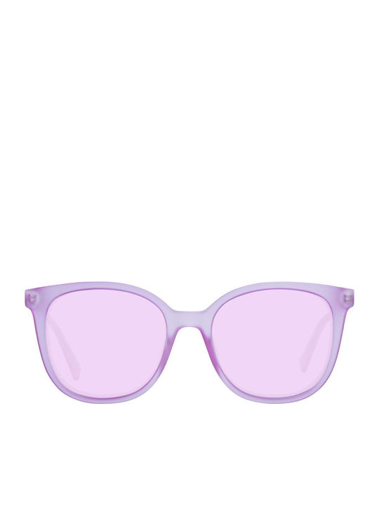 Skechers Women's Sunglasses with Purple Plastic Frame and Purple Lens SE6099 82U