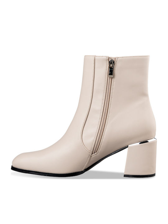 Stiefeletten Damen Weiß