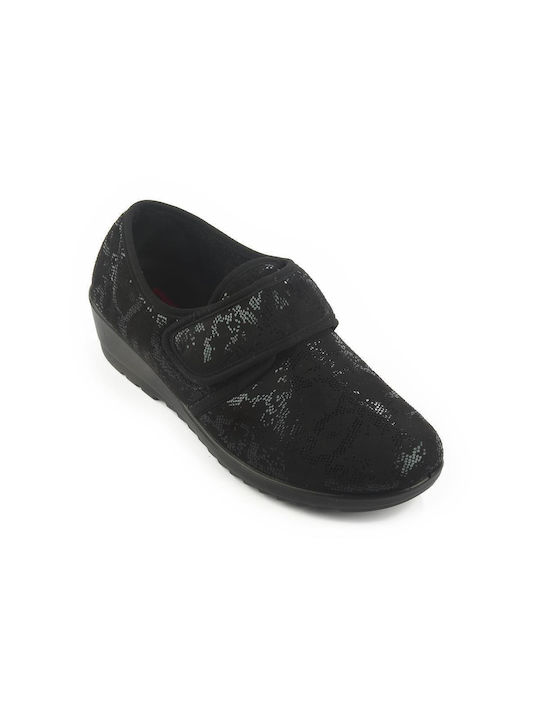 Fshoes Women's Slip-Ons Black