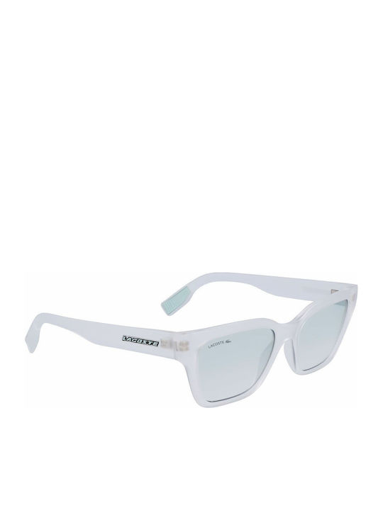 Lacoste Unisex Sonnenbrille mit Gray Kunststoff Gestell und Gray Verlaufsfarbe Linse