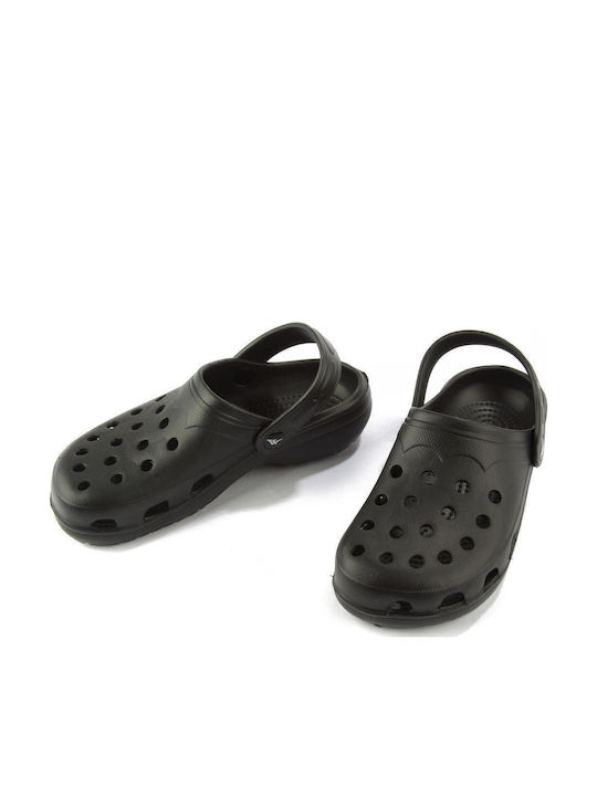 Fshoes Γυναικεία Σαμπό Μαύρα
