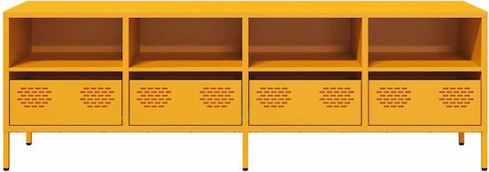 Шкаф за телевизор Метален Mustard Д135xШ39xВ43.5см