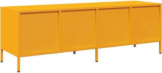 Шкаф за телевизор Метален Mustard Д135xШ39xВ43.5см