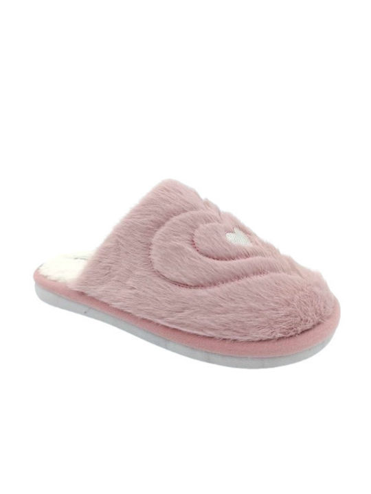 Jomix Winter Women's Slippers in Pink color