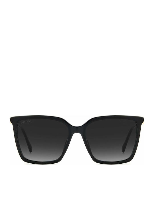 Jimmy Choo Γυαλιά Ηλίου Μαύρα με Mixed Σκελετό Jimmy Choo Γυαλιά Ηλίου Μαύρα με Mixed Σκελετό