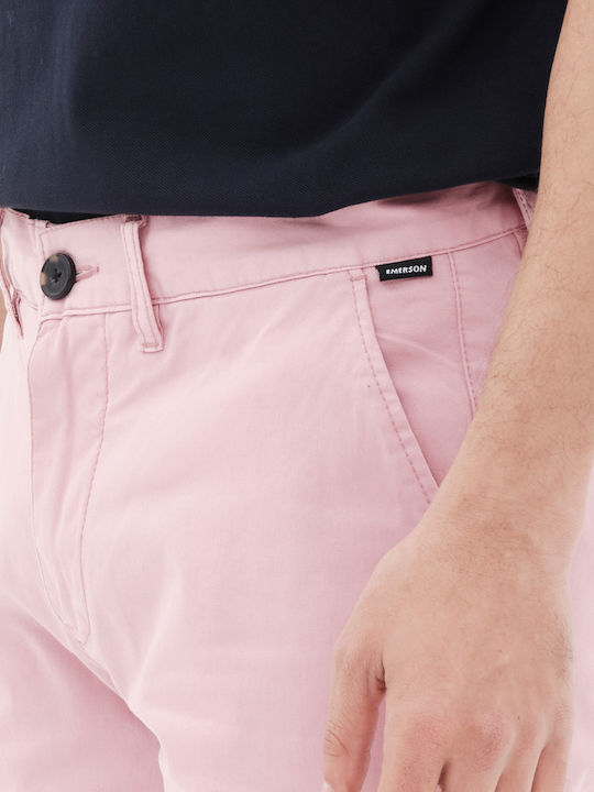 Ανδρική Βερμούδα Chino Dusty Rose
