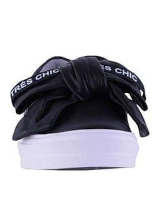 Onosha9 Δερμάτινα Γυναικεία Loafers σε Μαύρο Χρώμα