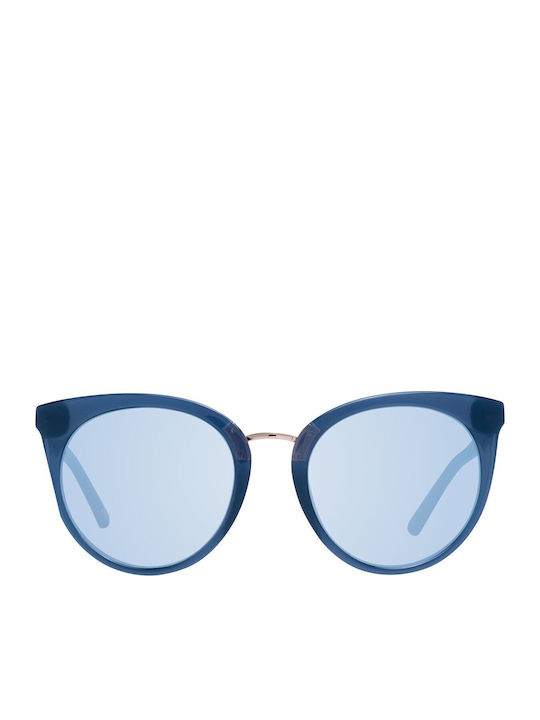 Skechers Women's Sunglasses with Blue Frame and Blue Lens SE6123 90X