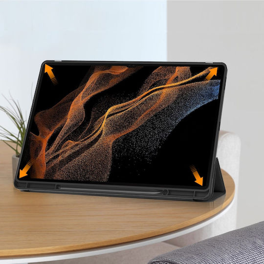 Erbord Flip Cover Schwarz (Galaxy Tab S10 Ultra)